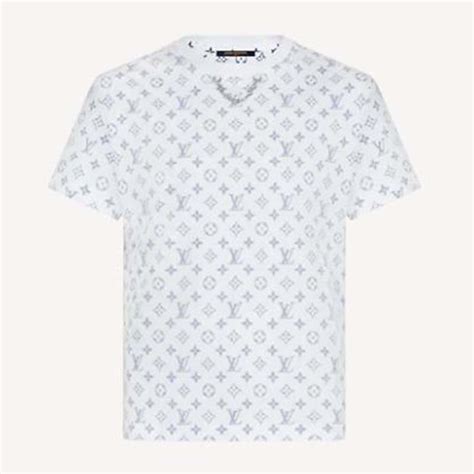 louis vuitton monogram white shirt|lv t shirts for sale.